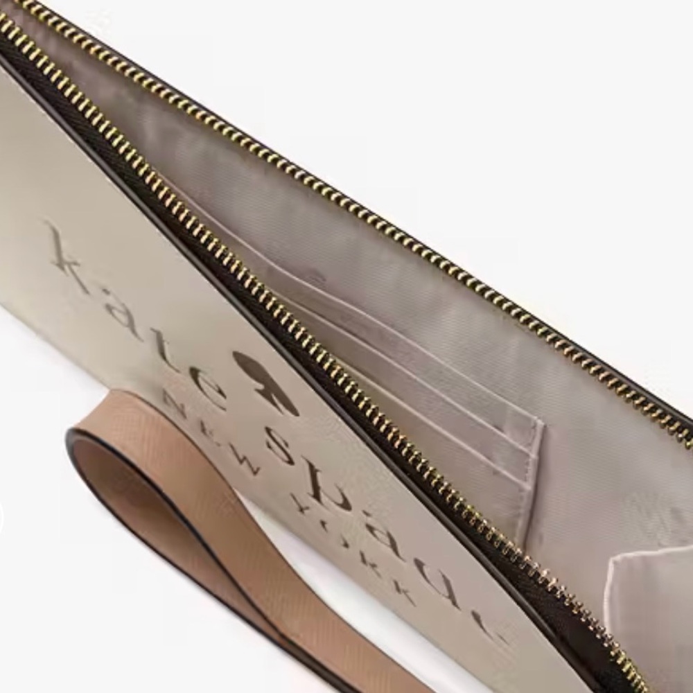 New Kate Spade Lucy Medium L-zip Wristlet - Picture 3 of 4